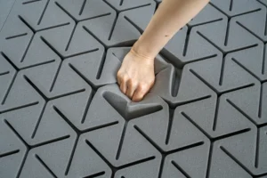 六角のスリット