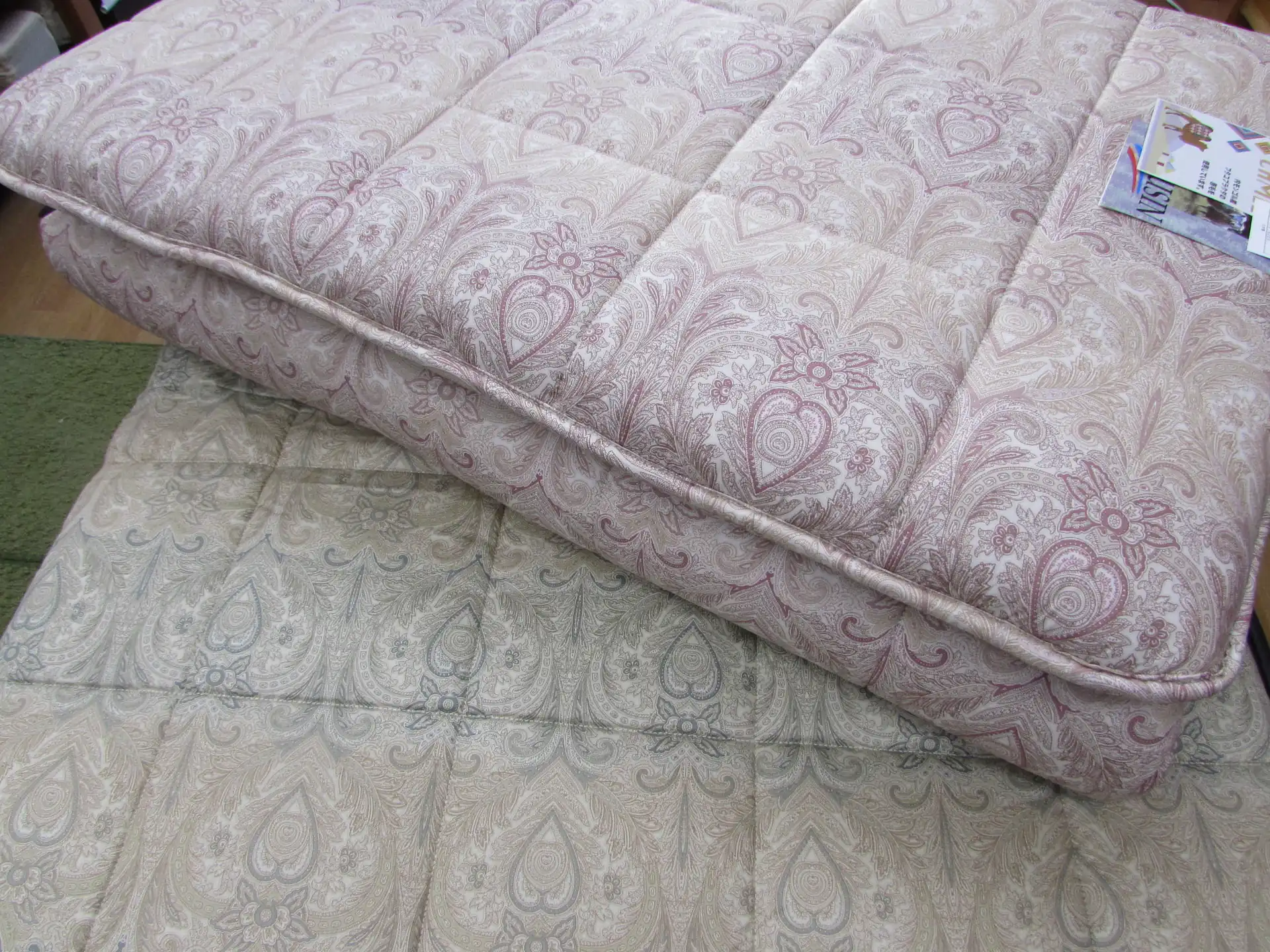 キャメル＆ウール敷布団