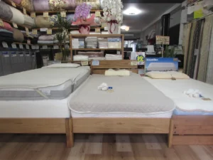 スリープライフみわ店内3つのベッド