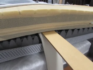 オーダーメイドマットレス-キューブウレタン計測