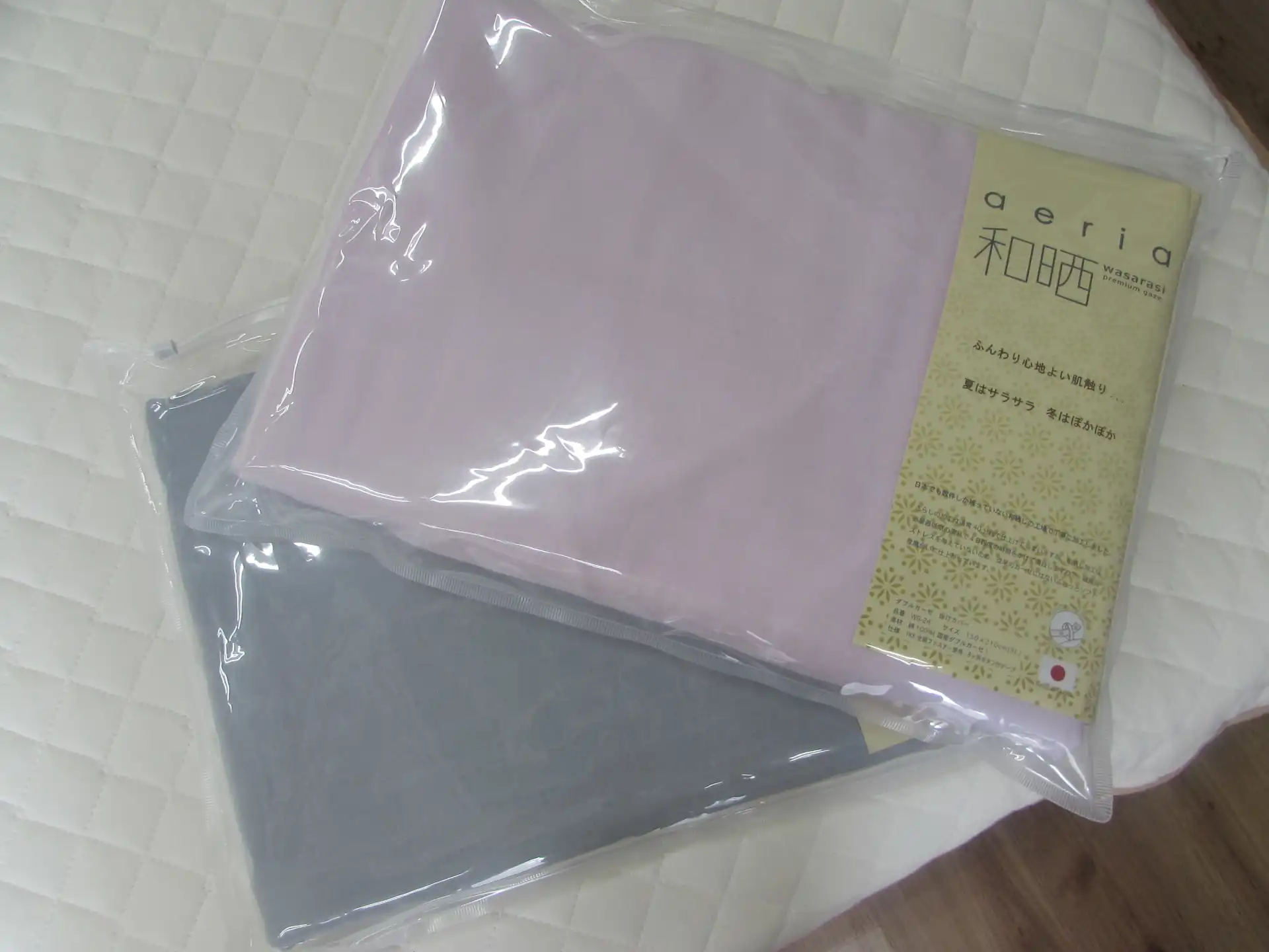 お買い得品の二重ガーゼカバー入荷