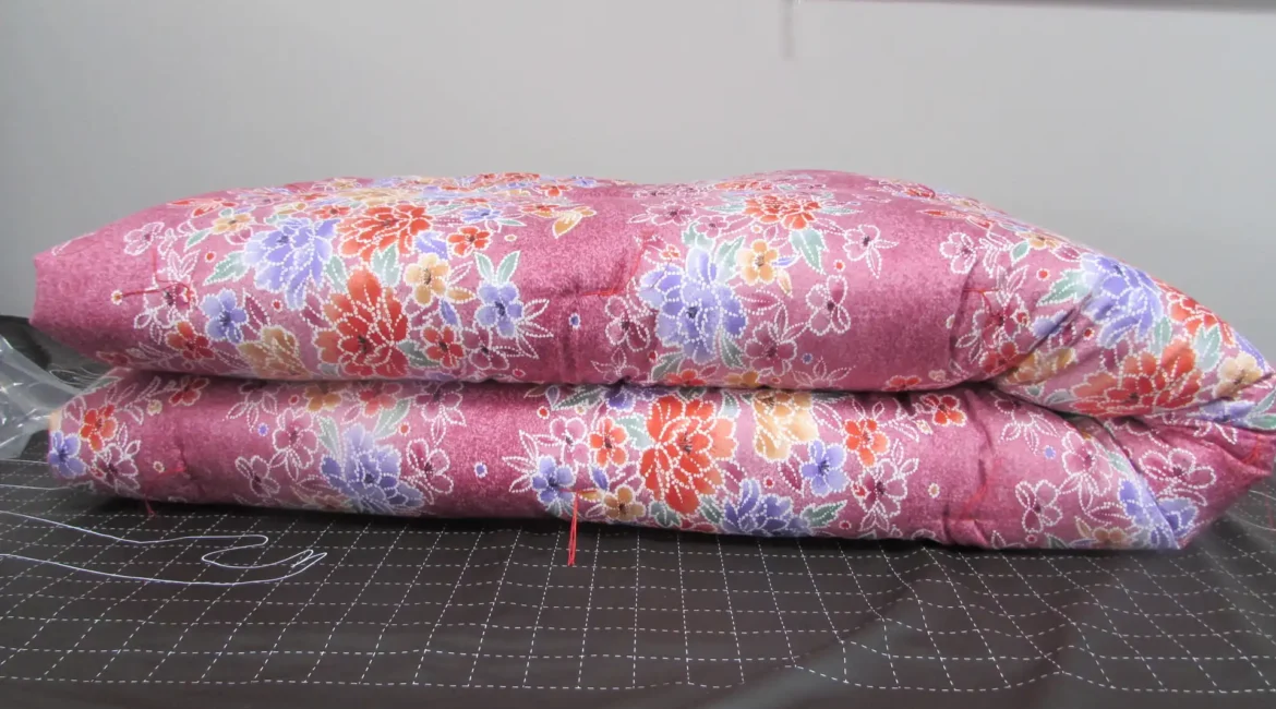 打ち直しでふっくらした布団