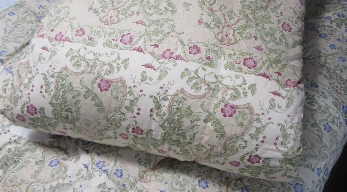 羽根ふとん花柄