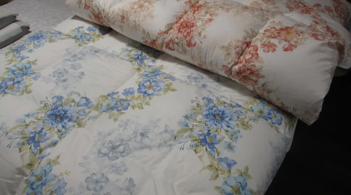 リフォーム後の羽毛布団