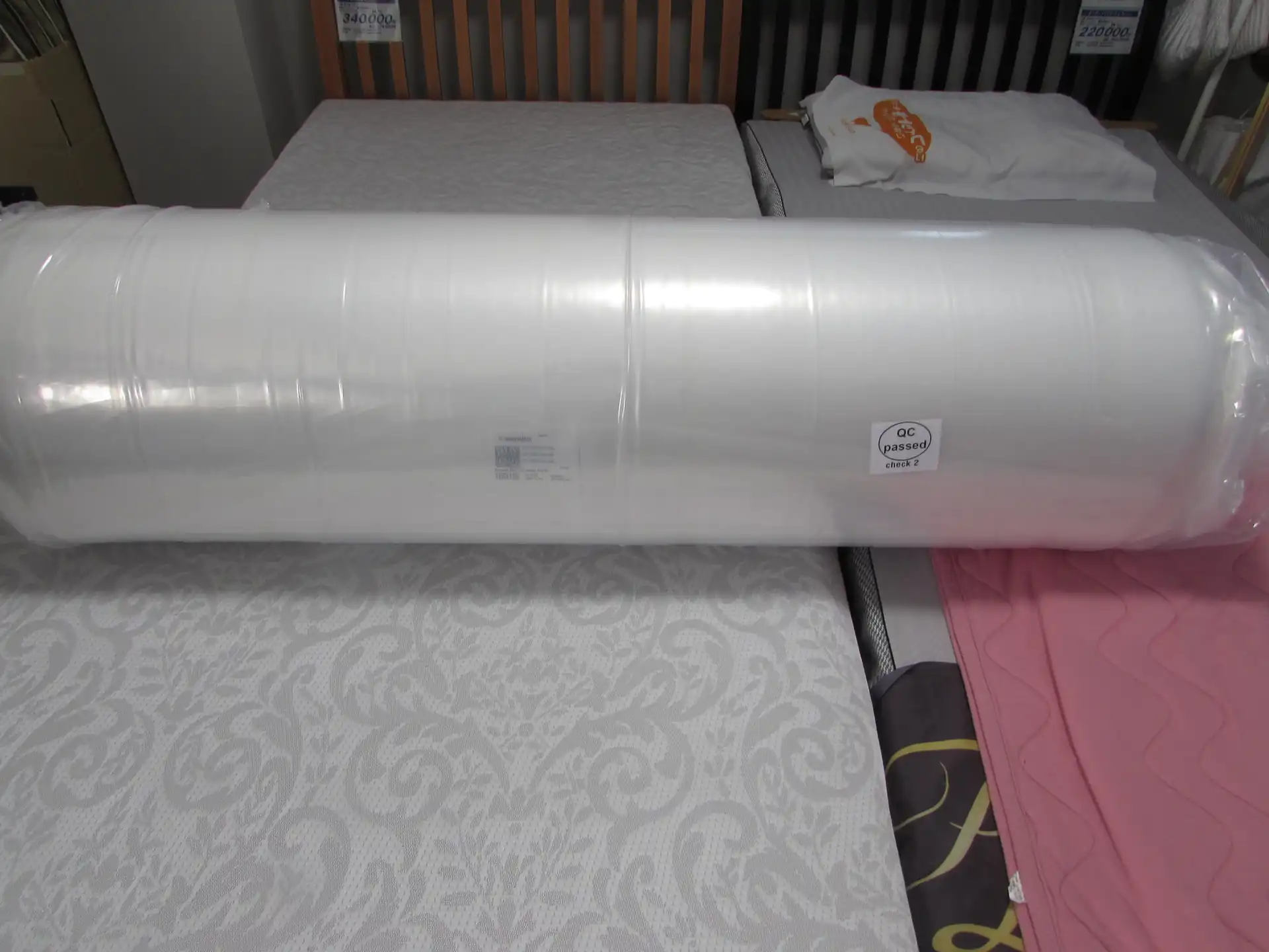 マニフレックスの最高級マットレス「モデル万平」開封復元作業