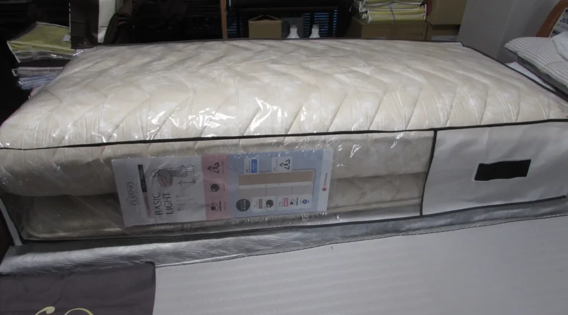 ダブルでも軽い敷布団