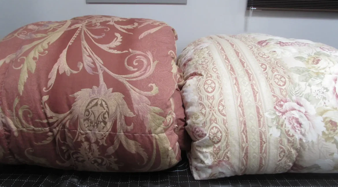 羽毛ふとんのクリーニングO-1