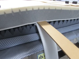 オーダーメイドマットレス(セミダブル)計測