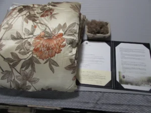 西川アイダーダウンの羽毛肌掛けふとん2