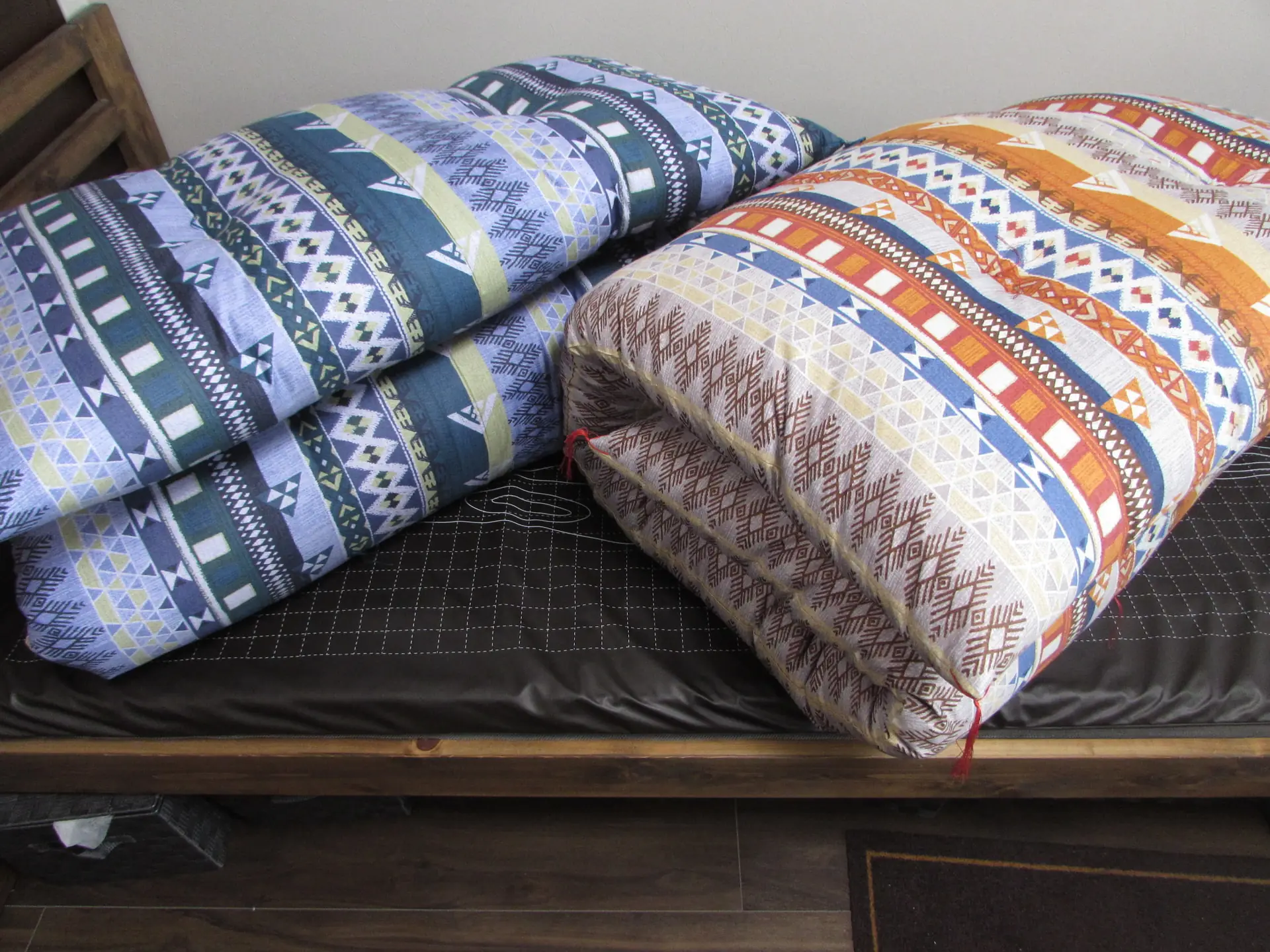 綿ふとんから羊毛ふとん