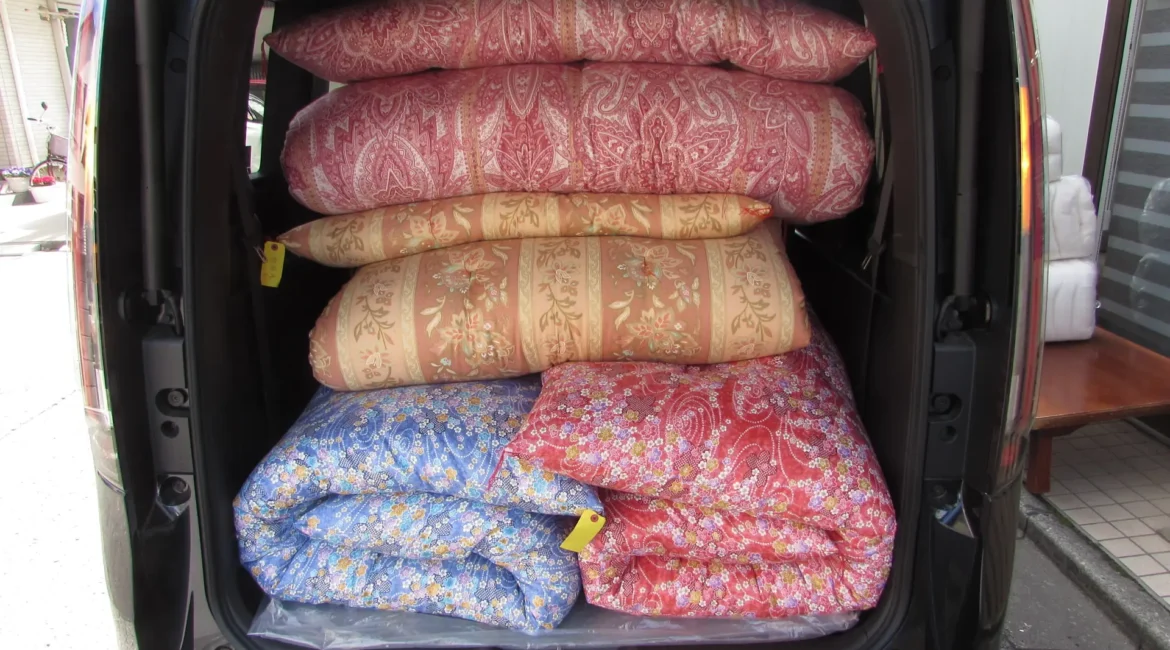 ふかふかになった布団