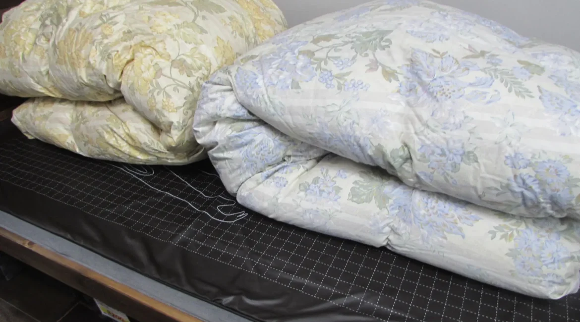 羽毛ふとんのリフォーム診断1