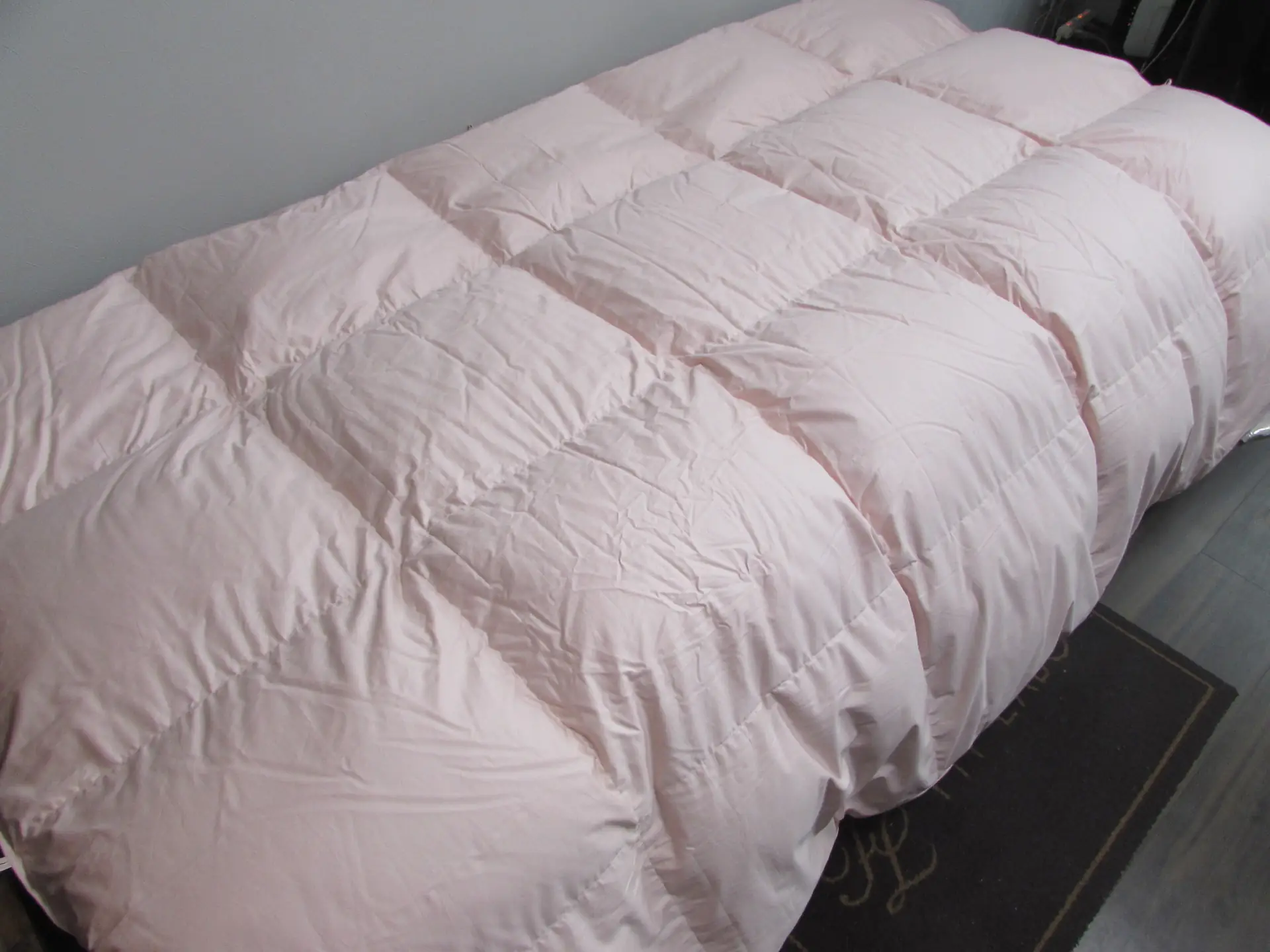 羽毛ふとんリフォームピンク
