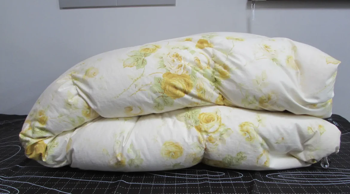 羽根布団リフォーム1