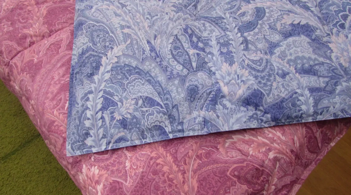 春物 肌掛け、敷パット