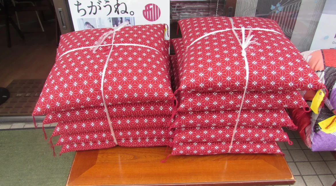 打ち直しの座布団