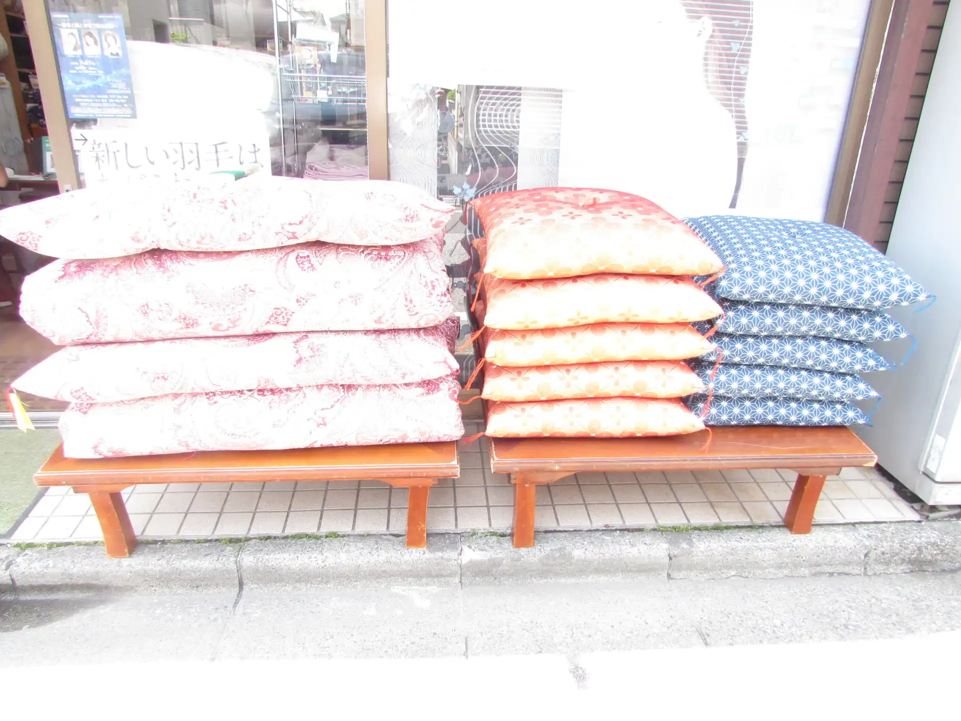 打ち直しのお布団の出来上がり