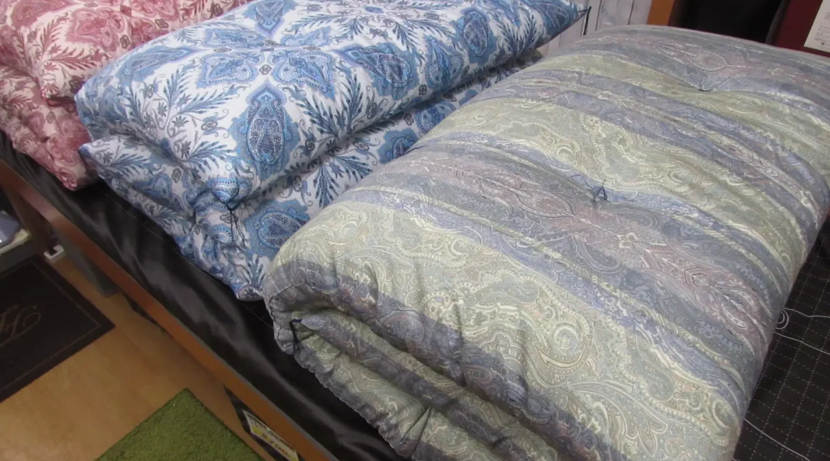 手造り羊毛ふとん