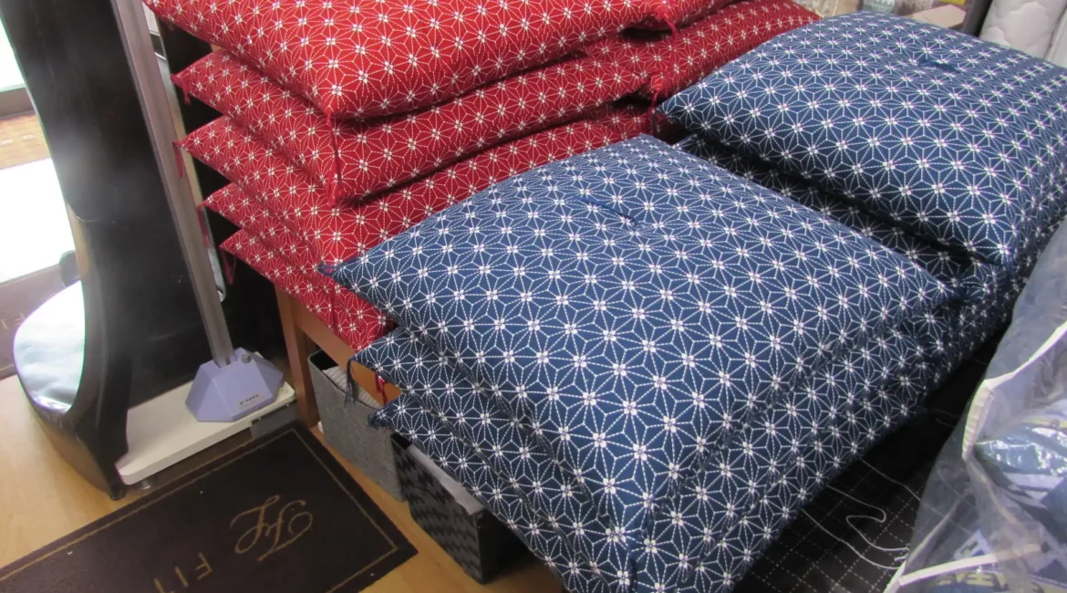 打ち直しの座布団