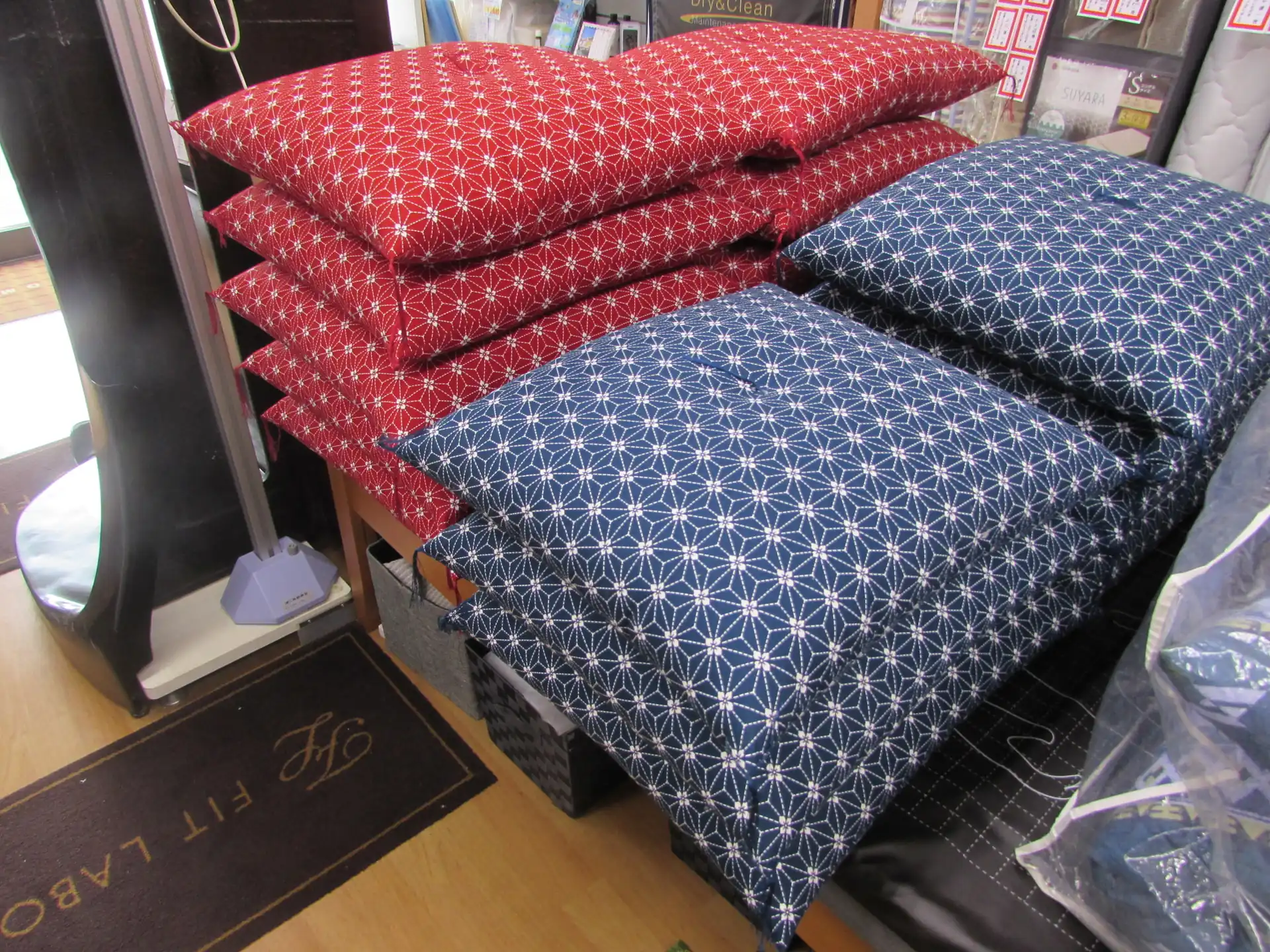 打ち直しの座布団