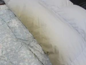 黄ばんだ羽毛布団