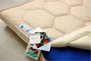 洗える敷ふとん三拍子
