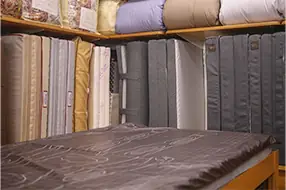 店内お試しマットレス