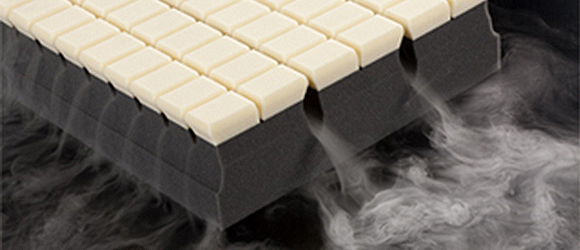 オーダーメイドマットレス空気溝