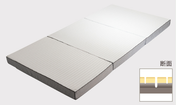 三つ折りタイプ