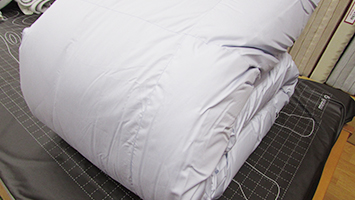 安心の代替え羽毛無料貸し出しサービス