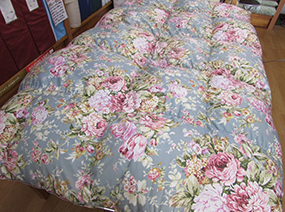 使用年数：約20年 グースダウン95％ 60サテン