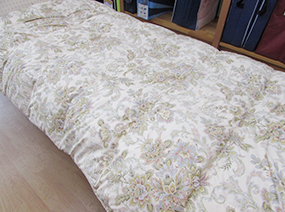 >>オーダーリフォーム 生地：60サテン 足し羽毛：エクセルグース90％ キルト：30マスキルト